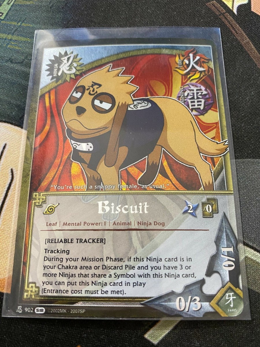 Naruto CCG - Biscuit [Reliable Tracker] 902 Foil Promo | eBay