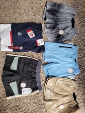 NEW LOT/5 BOYS SHORTS WONDER NATION BOYS 6-7 ONE REEBOK