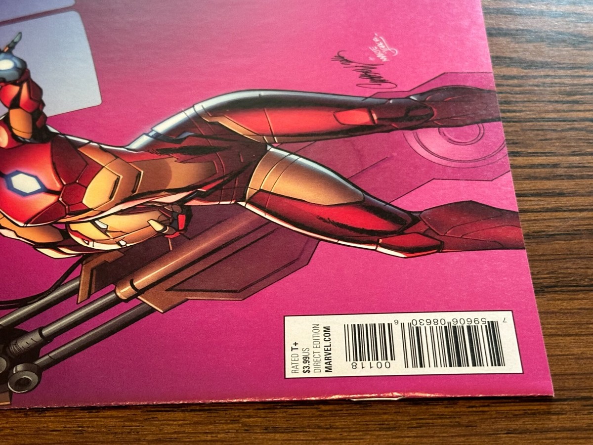 INVINCIBLE IRON MAN #1 - J Scott Campbell Midtown Variant INVINCIBLE IRON MAN #1 - J Scott Campbell Midtown Variant