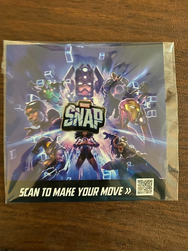 Marvel Snap Pin NYCC New York Comic Con 2022 Exclusive Sealed Limited Edition