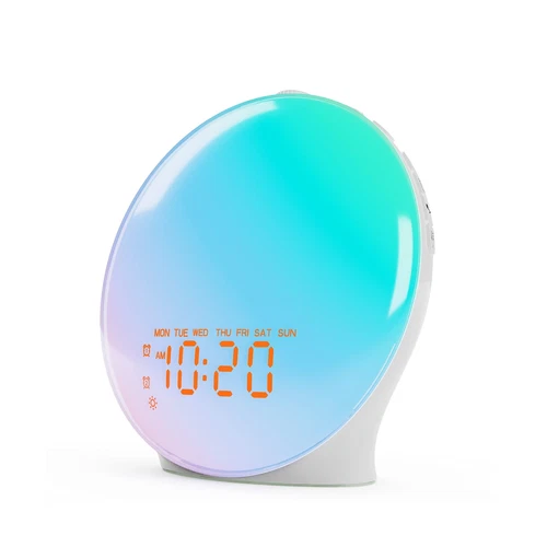 Wake Up Light Sunrise Alarm Clock for Kids, Heavy Sleepers, Bedroom, Upgraded...