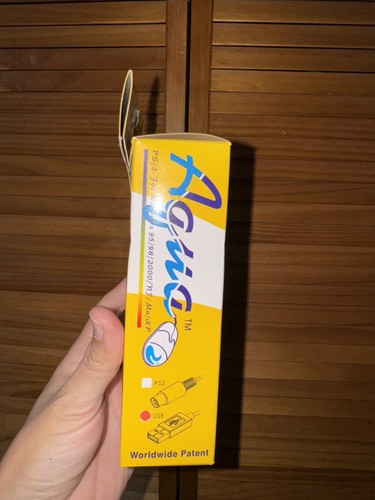 Aqua Mouse Warner Brothers Beep-Beep Road Runner USB New Open Box Read - Afbeelding 10 van 12