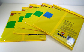 Lego Classic Baseplates Toy Lot 5pc Green 10700 Blue 10714 Building Platform BN