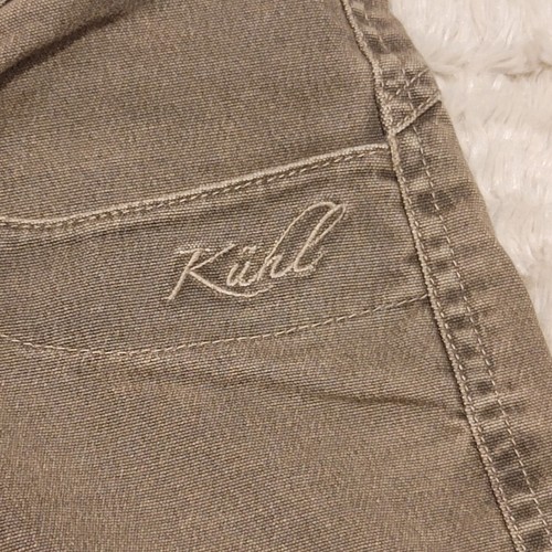 Kuhl Women's Size 4 Petite Brown Jean Hiking Walking Pants 26" Inseam EUC! - Picture 2 of 10