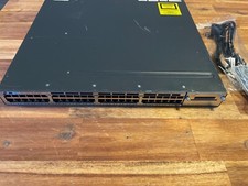 Cisco WS-C3750X-48PF-S Catalyst 3750X 48 Port Full PoE IP Base