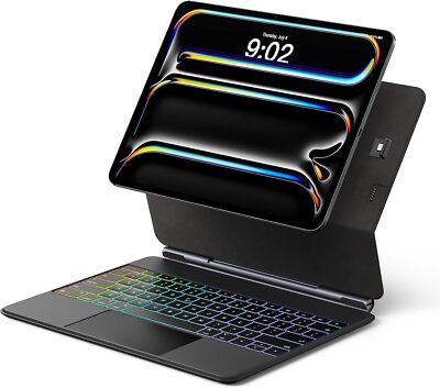 Magic Keyboard for iPad Pro 13'' (M4) Auto-Connect Backlit Touchpad Keyboard Case