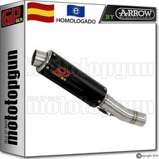 SILENCIOSO GP GUN by ARROW ACERO NEGRO KAWASAKI Z-900 Z900 E 2017 17 2018 18