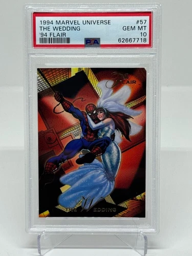 1994 Marvel Universe The Wedding (Spider-Man) #57 PSA 10