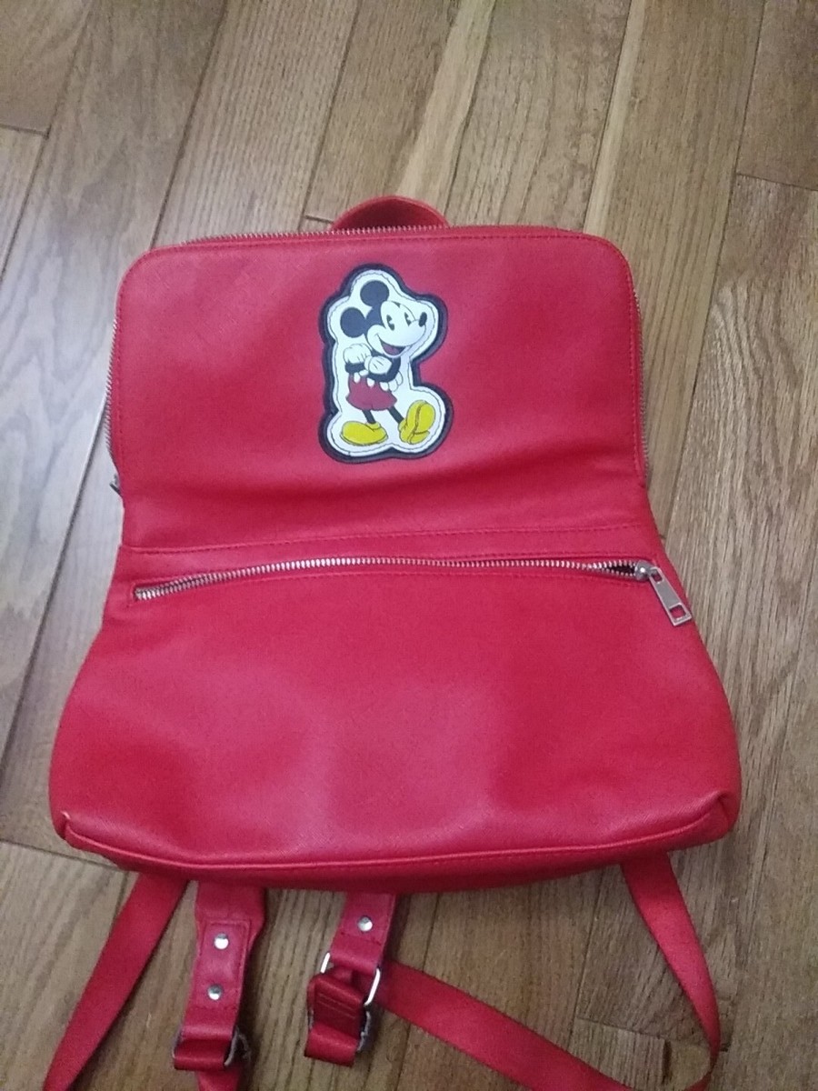 NWT Walt Disney World‎ Red Mickey Backpack Disney | Bags | Disney Mickey Mouse Club Red Backpack | Poshmark main image 2