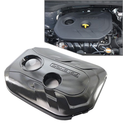 16V ABS Engine Cover DOHC Fit For Kia Soul 2.0L 2012-2013 Carbon Fiber mo - Picture 1 of 9