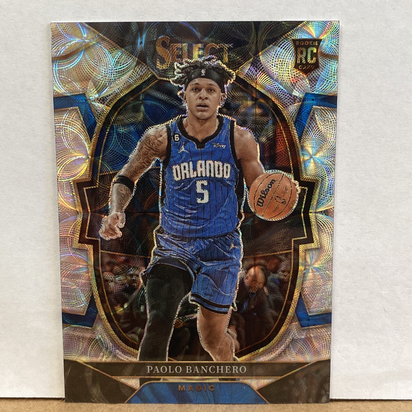 2022/23 Panini Select Paolo Banchero Scope Prizm Rookie #72 Orlando Magic