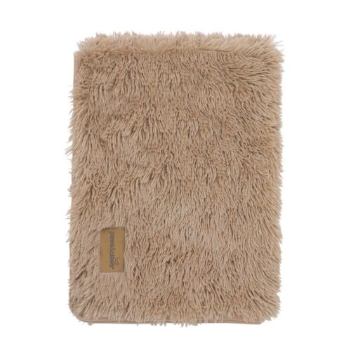 Paws & Claws Pet/Dog Calming 70x100cm Soft Plush Blanket Rectangle Camel Brown - Picture 3 of 10