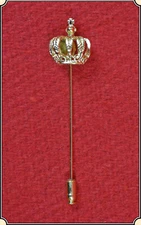 Royal Crown Stick Pin  