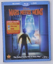 Mars Needs Moms (Blu-ray/DVD, 2011, 2-Disc Set) Seth Green