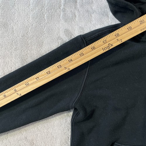 Polo Ralph Lauren Jacket Boys Sz 6 Black Hooded Pockets Preppy Full Zip School - Picture 5 of 6