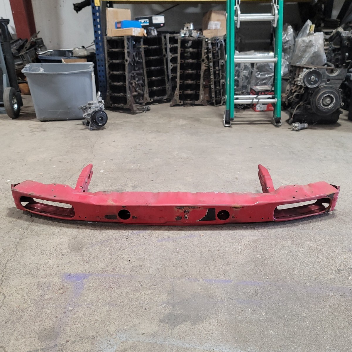 95-96 Nissan 240SX Front Bumper Impact Crash Reinforcement