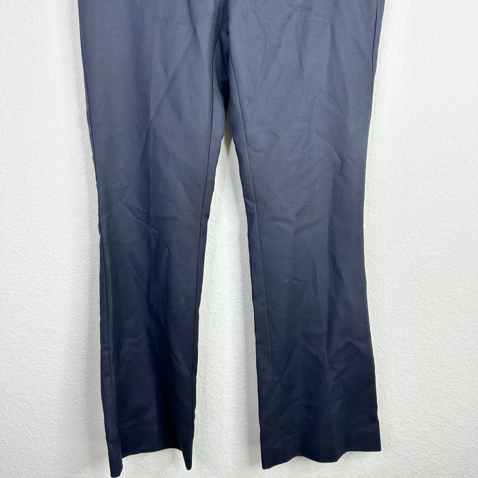Pantalones Cabi Mujer Talla 4 Azul Acampanado Marinero Botones Carrera Oficina Trabajo Pantalón Foto 4 de 4