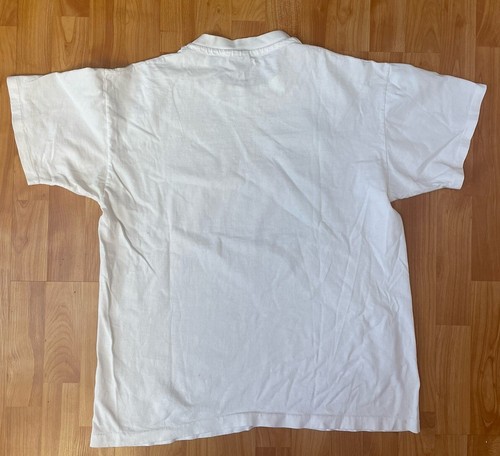 Vintage Human-I-Tees Tshirt Harmonie Frieden Erde Einzelnaht 90er weiß XL Amboss - Bild 14 von 15