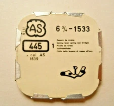 AS A SCHILD PART 445 SETTING LEVER SPRING - SET BRIDGE CAL 1533 1639 SIZE 6 3/4