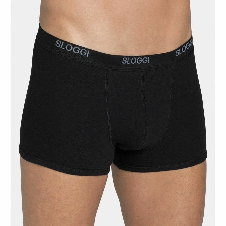 2 Boxer uomo cotone SLOGGI BASIC SHORT pari gamba box mutanda slip Taglia 3°/8° - Immagine 2 di 4