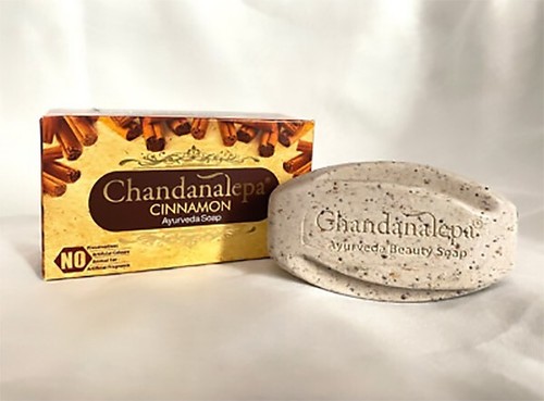 Cinnamon Ayurvedic Natural Herbal Soap Ceylon Cinnamon Beauty Skin Glowing Bar - Picture 2 of 5