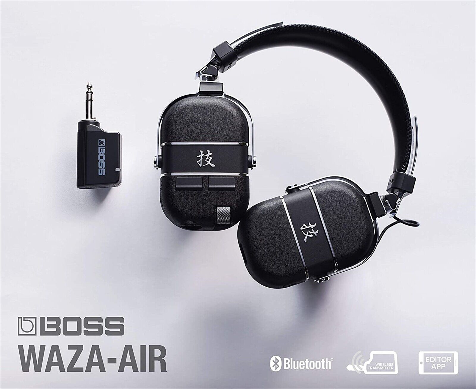 Boss WAZA-AIR Bluetooth Wireless Guitar Headphone System in Stock