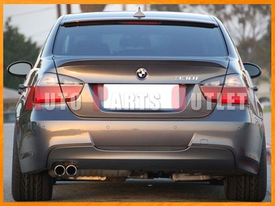 06-11 PAINTED BMW E90 SEDAN EX3 REAR ROOF SPOILER WING 323i 328i 335i M3