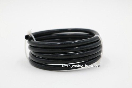 Black 5feet ID:10mm (3/8") Vacuum Silicone Hose Intercooler Coupler Pipe Turbo - Picture 5 of 5