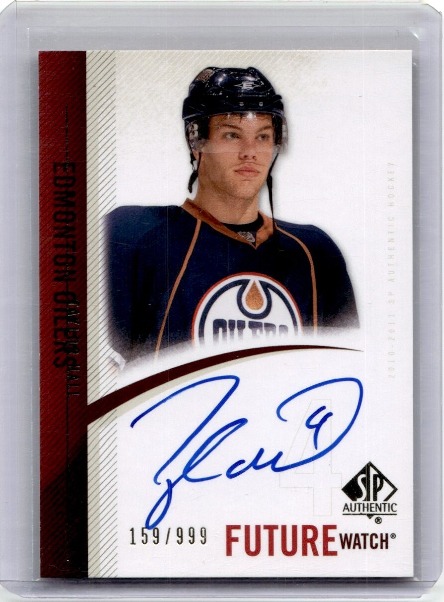 2010-11 SP Authentic Future Watch Autograph Rookie Taylor Hall RC Auto /999