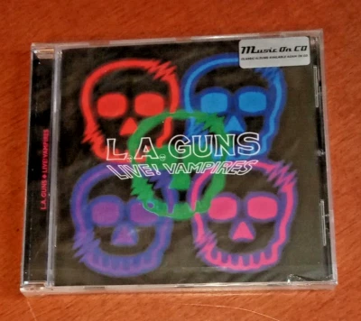 L.A.GUNS CD LIVE! VAMPIRES - NEW & SEALED - Image 1 of 2