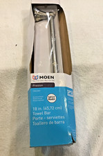 MOEN Preston 18 in. Towel Bar in Spot Resist Brushed Nickel DN8418BN
