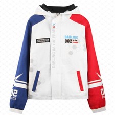 Darling in the Franxx Zero Two Hiro Jacket Zipper Hoodies Anime Print Tops Pants