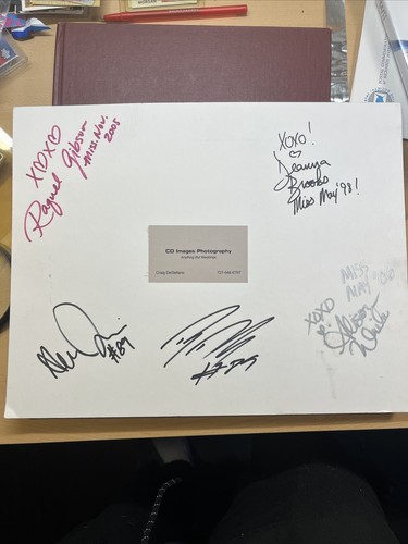 Playboy Playmates Autographs, Alison Waite, Deana Brooks, Raquel Gibson