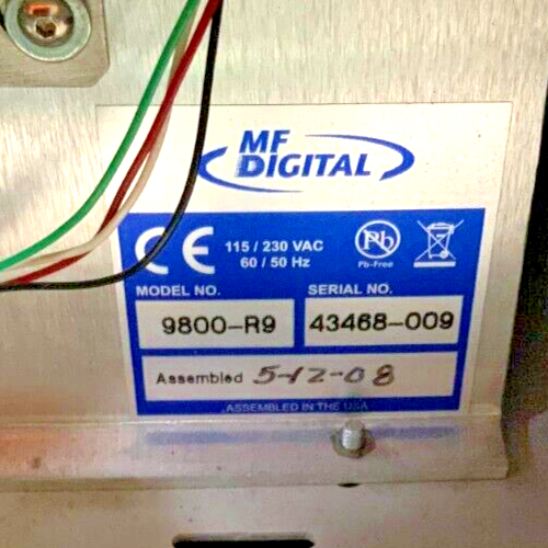 MF Digital DP6-9104 4 baies CD DVD disque d'extraction automatique duplicateur scribe en l'état B8C - Photo 15/16