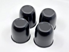 4 Black Wheel Center Caps For Rim Fit 3.30 Rim Center Bore Trailer Wheel 4 Black Wheel Center Caps For Rim Fit 3.30 Rim Center Bore Trailer Wheel