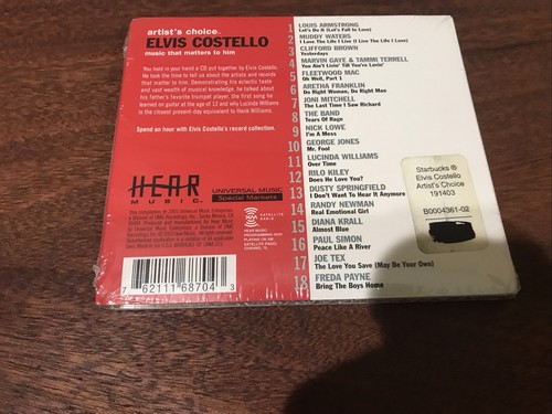 Elvis Costello: Music That Matters To Him - 2005 CD - New, Sealed - Picture 6 of 6