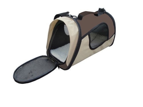Small Pet Carrier Dog Puppy Cat Soft Crate Cage Portable Foldable Travel Bag - Picture 5 of 5