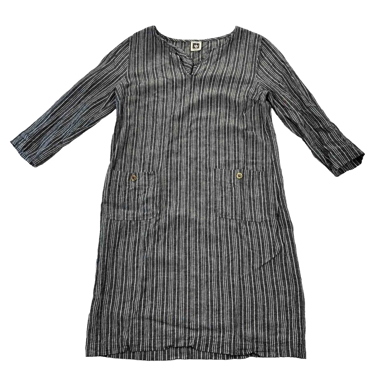 Vaina de lino Anne Klein vestidos para mujeres