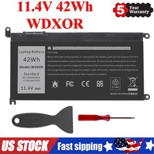 For Dell Inspiron Battery WDX0R 42Wh 15 5567 5568 13 5368 7368 7569 7579 WDXOR
