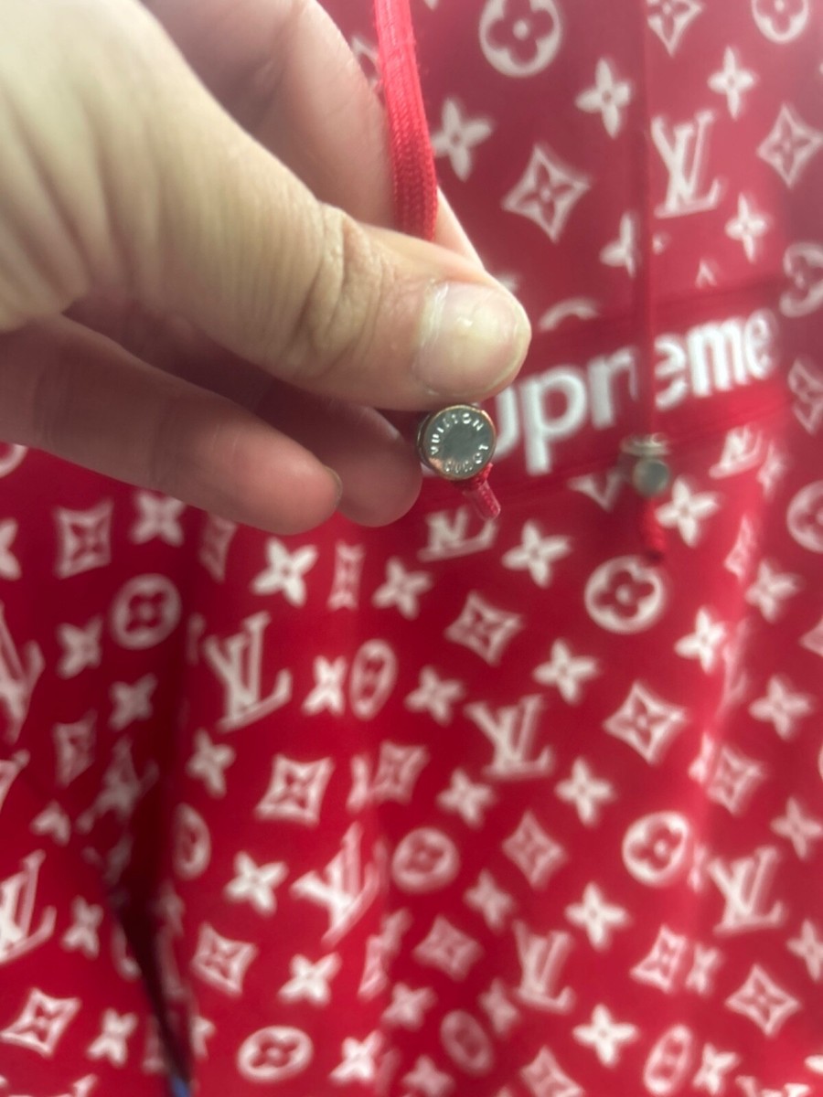 SUPREME LOUIS VUITTON HOODIE 100% AUTHENTIC PRE-OWNED