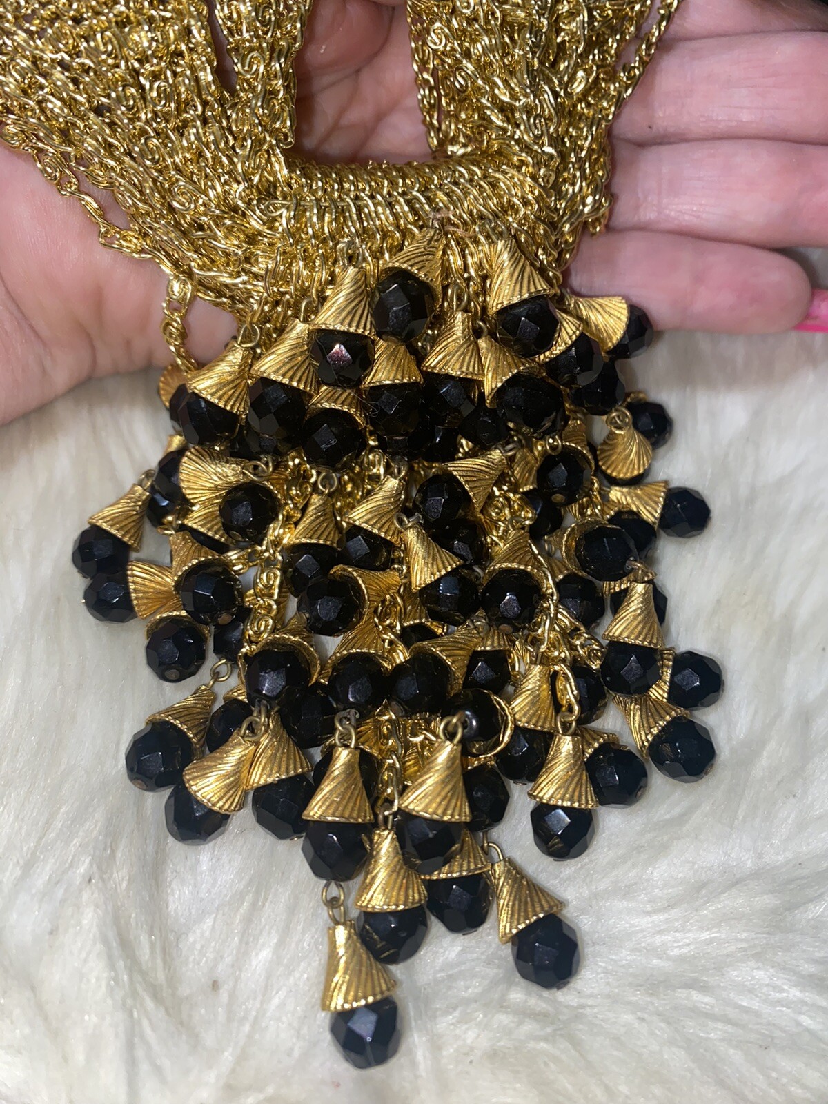 Coppola Early Rare Mega Massive Statement Necklac… - image 18