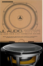 JL Audio 10" 600w 4-Ohm Subwoofer 10TW1-4 Shallow Mount Component Sub 300w RMS