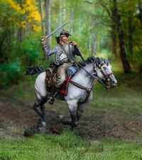 COLLECTORS SHOWCASE CIVIL WAR CONFEDERATE CS01014 MOSBY'S RANGERS SWORD MIB