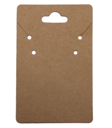 200 Piece Hanging Necklace Card Display 3” X 2” Jewelry Hanging Card - 3 Colors - Picture 3 of 4