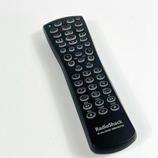 Radio Shack 4-in-1 Remote Control Model 15-2102 Black OEM Tested Works