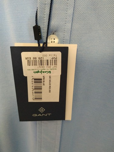 CAMISA GANT TECH PREP PIQUE REGULAR SHIRT S - Imagen 9 de 9