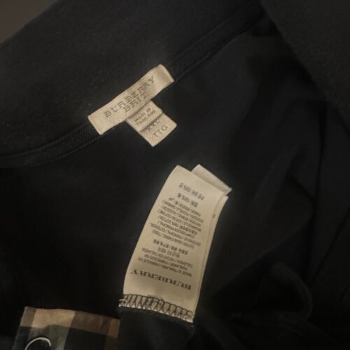Burberry Brit Plaid Trim Polo XXL runs small Gently worn vintage 100% cotton - Picture 5 of 5