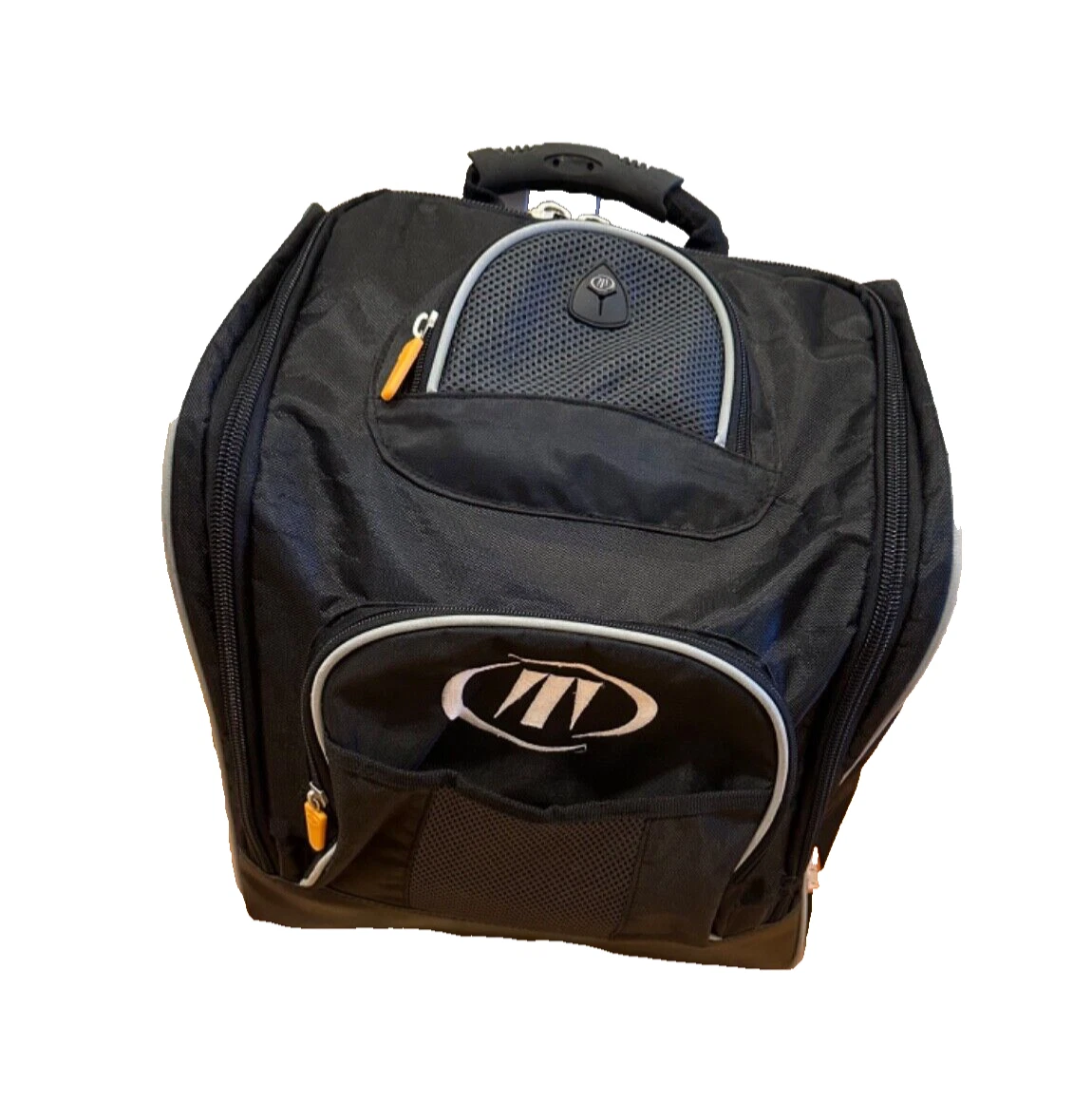 Tecnica Ski Boots Helmet Backpack Black With Logo And Carry Handle