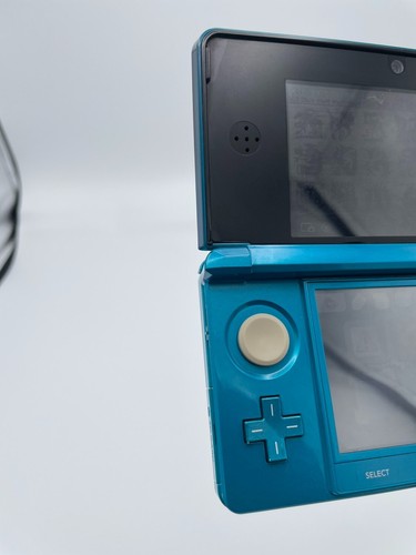 Consola Nintendo 3DS versión solo idioma japonés con bolígrafo azul aguamarina - Imagen 4 de 14