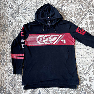Y2K Ecko Unltd 2000's Black Hoodie Men's Size: XL